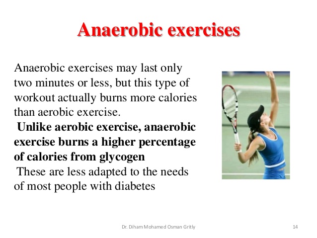 Anaerobic endurance exercise examples